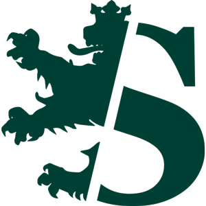 "S" mit Löwenkopf und Klauen